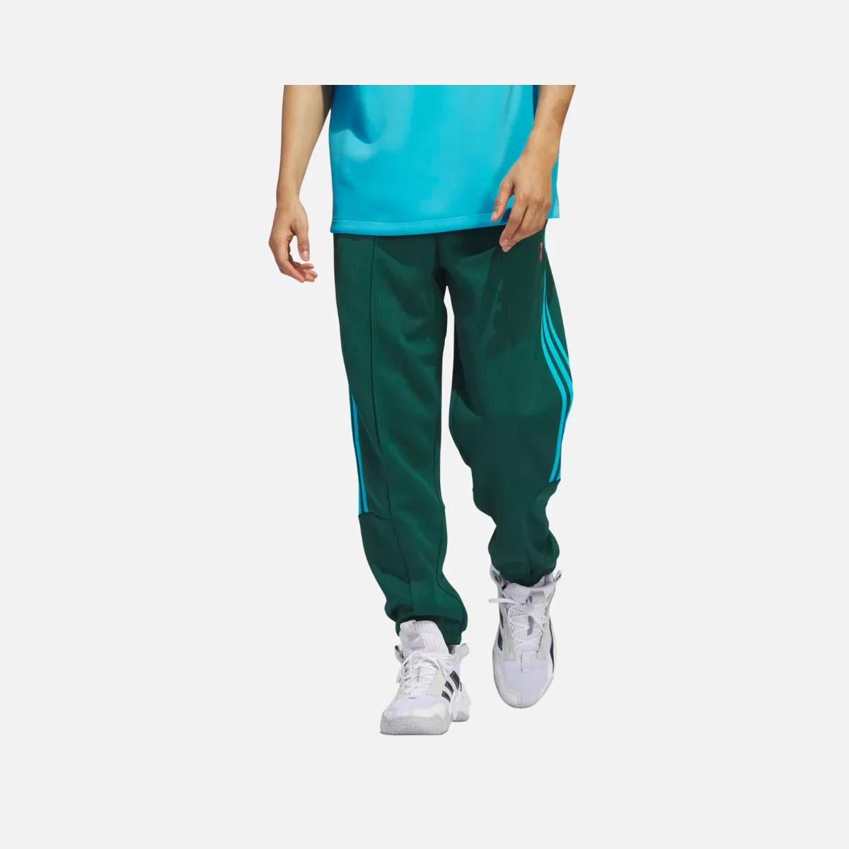 Adidas Trae Tech Men's Basketball Pant -Dark Green