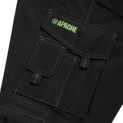 Apache Regular Fit Stretch Work Trousers with Holster and Kneepad Pockets - APKHT 2