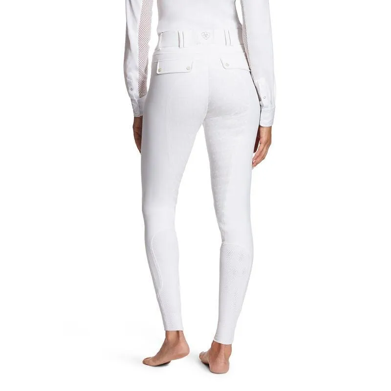 Ariat Tri Factor Grip Full Seat Breech - White