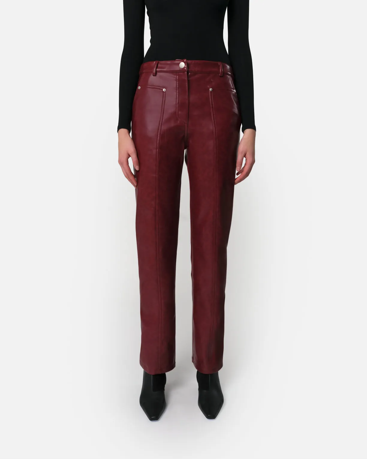 Athena Pants Crimson