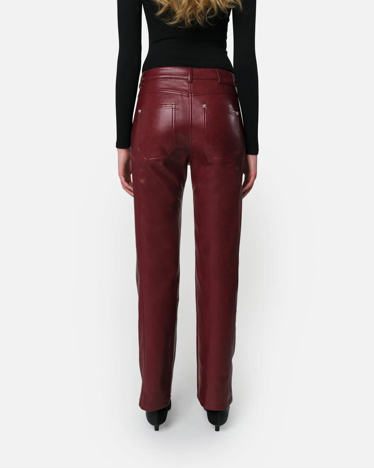 Athena Pants Crimson