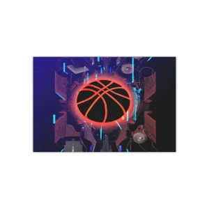 Basketball Dreams of Tomorrow Modern Art Poster