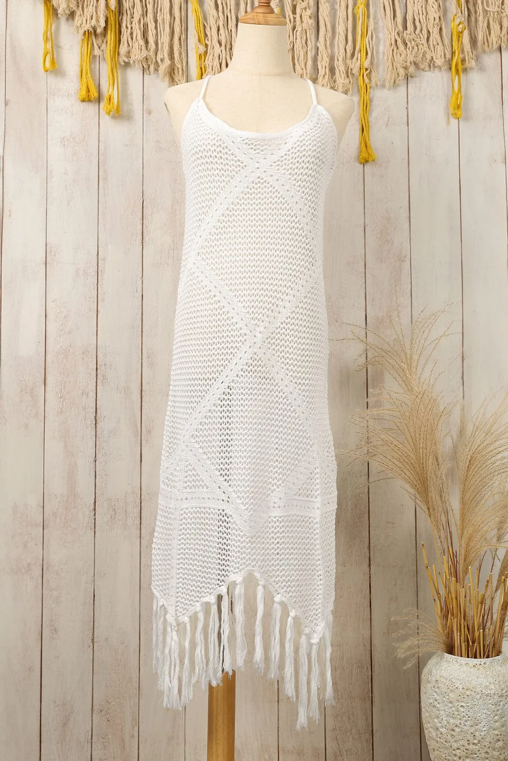 Beach Crochet Cover Up Dress