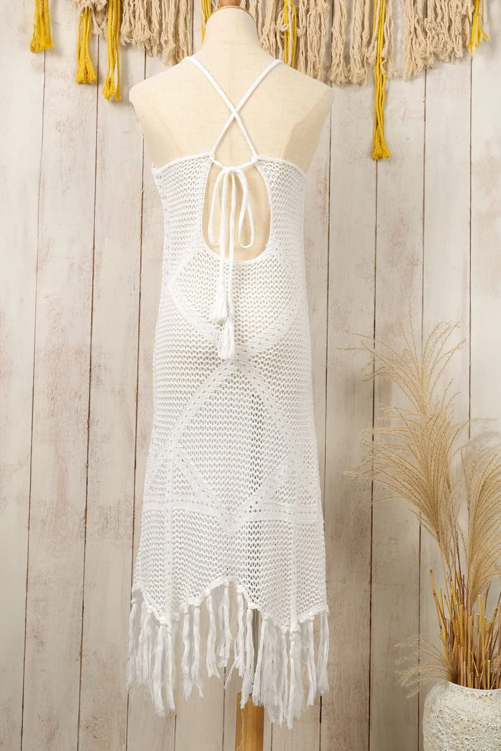 Beach Crochet Cover Up Dress