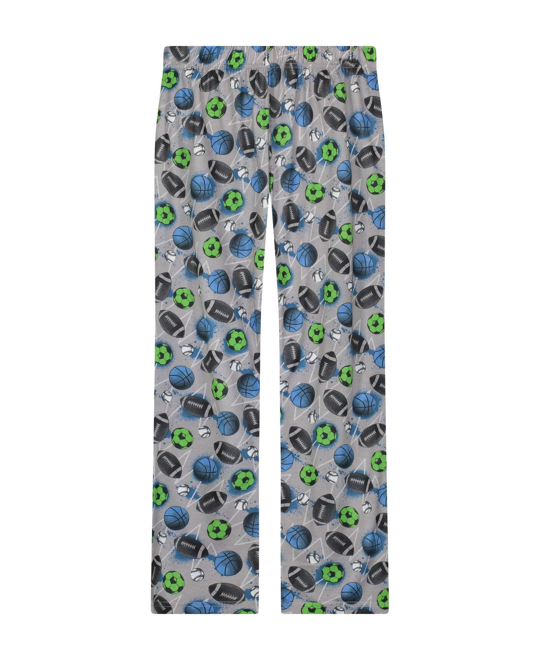 Boys All Sports 2-Piece Pajama Sleep Pants Set