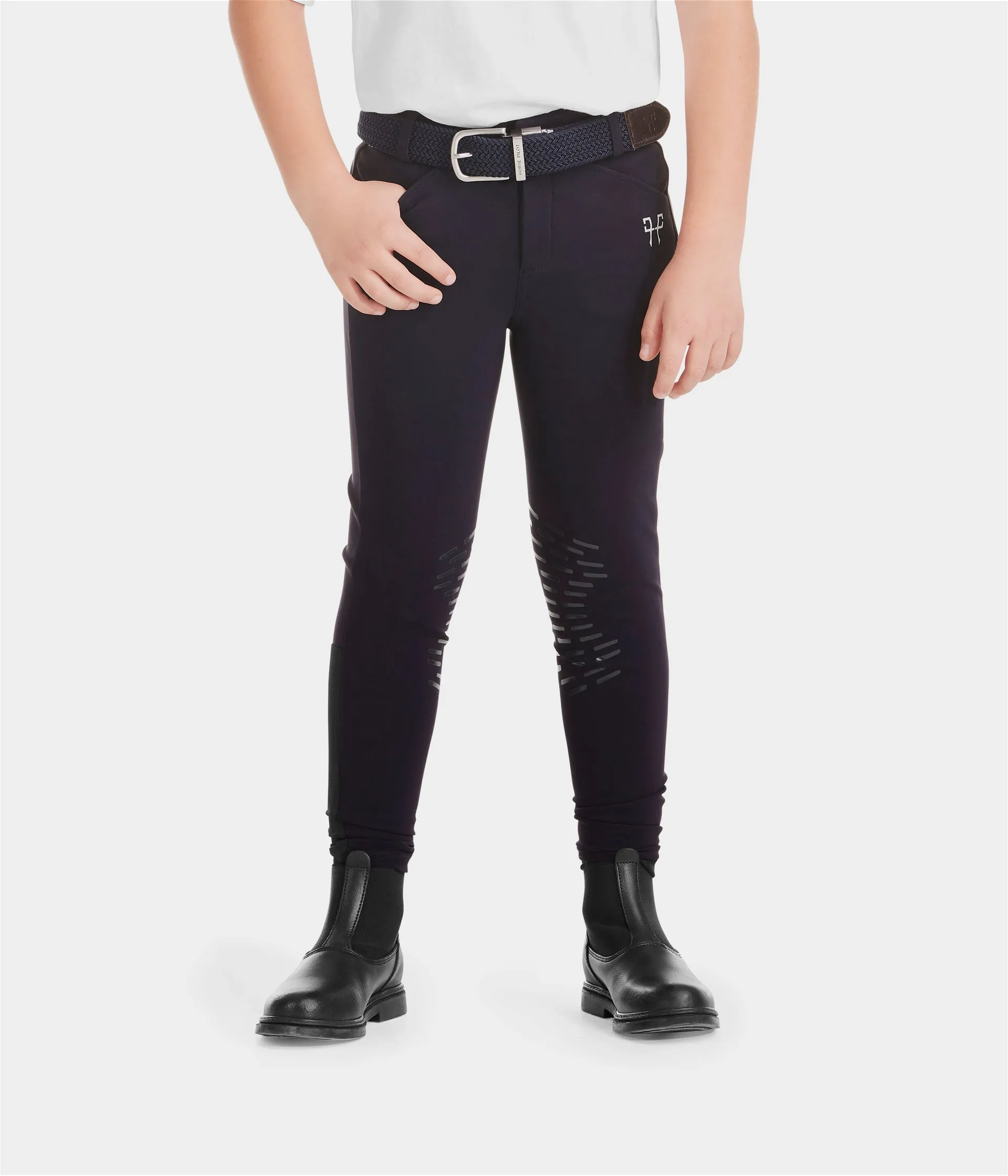 Boys X-Design Riding Breeches - Dark Night