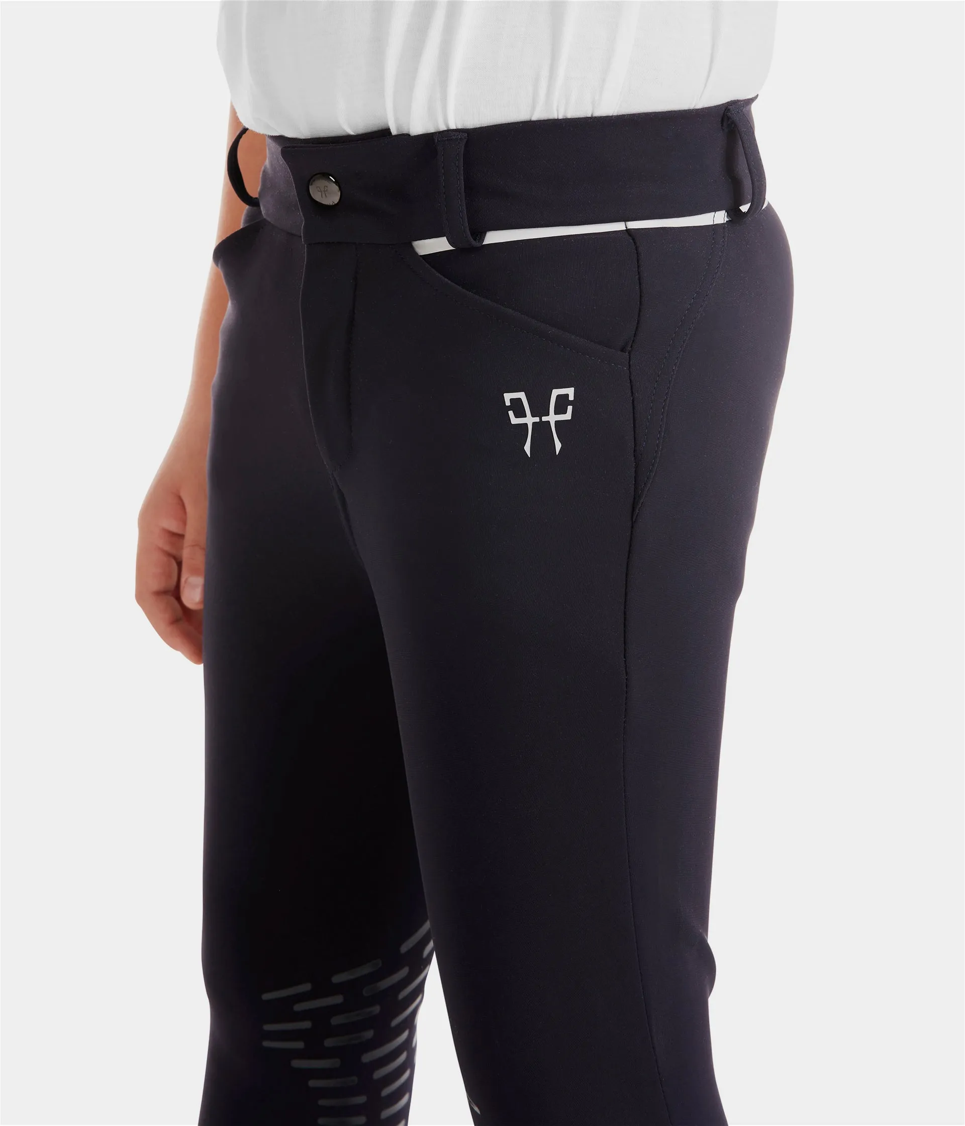 Boys X-Design Riding Breeches - Dark Night