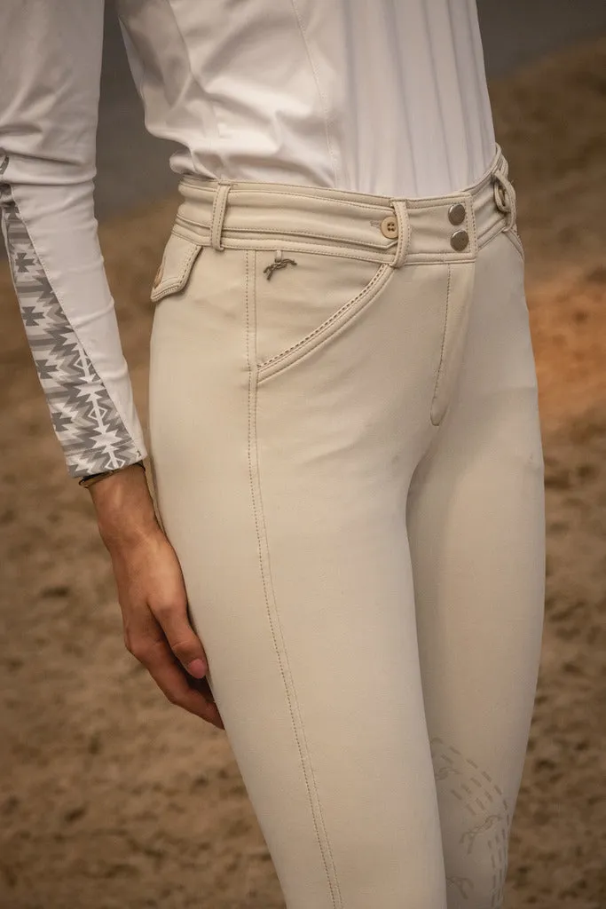 Breeches Point Sellier with Silicone Knee Grip