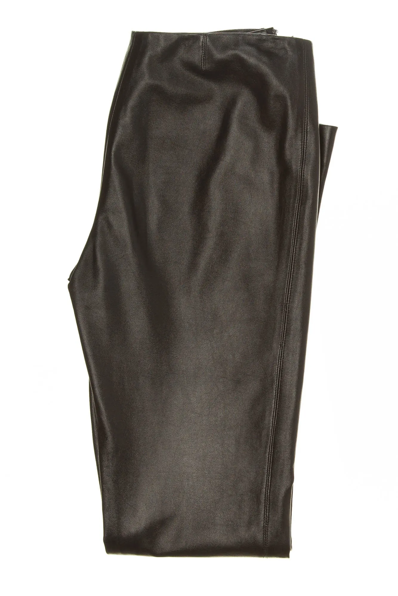 Calvin Klein - Black Leather Pants - US 6