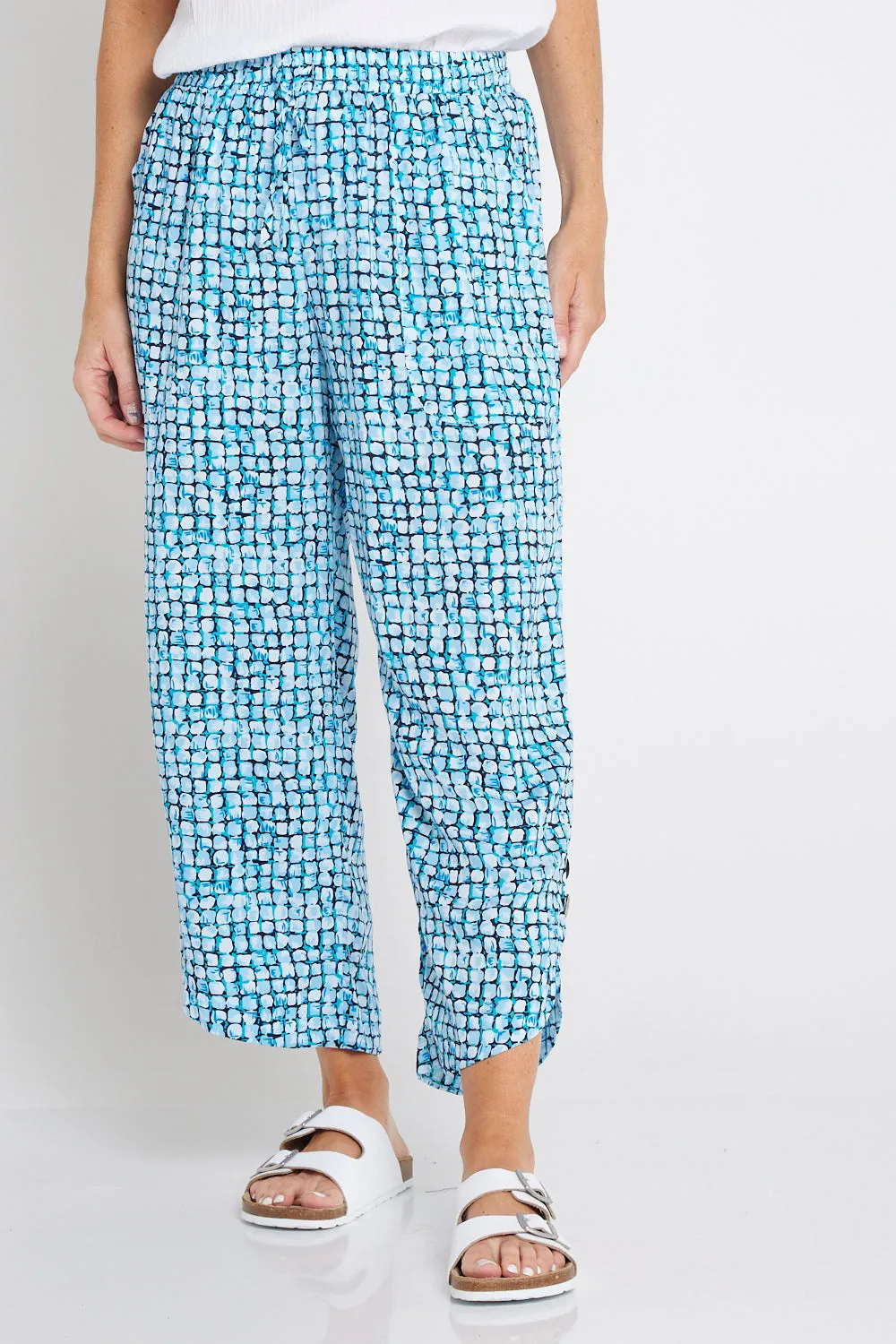 Cartia Pants - Blue Marano