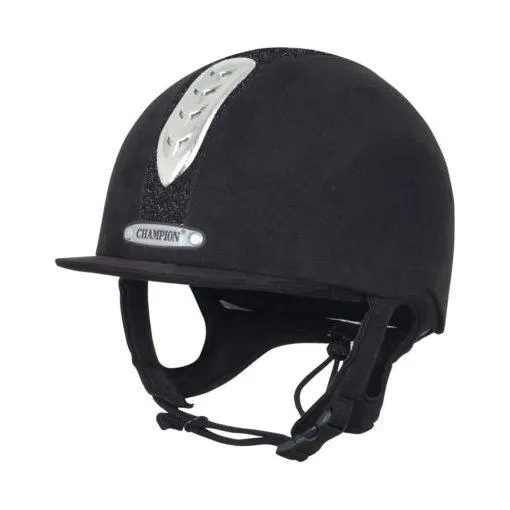 Champion Junior X-Air Dazzle Plus - Riding Hat - Black