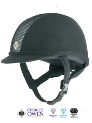 Charles Owen Ayr8 Riding Hat - Round Fit