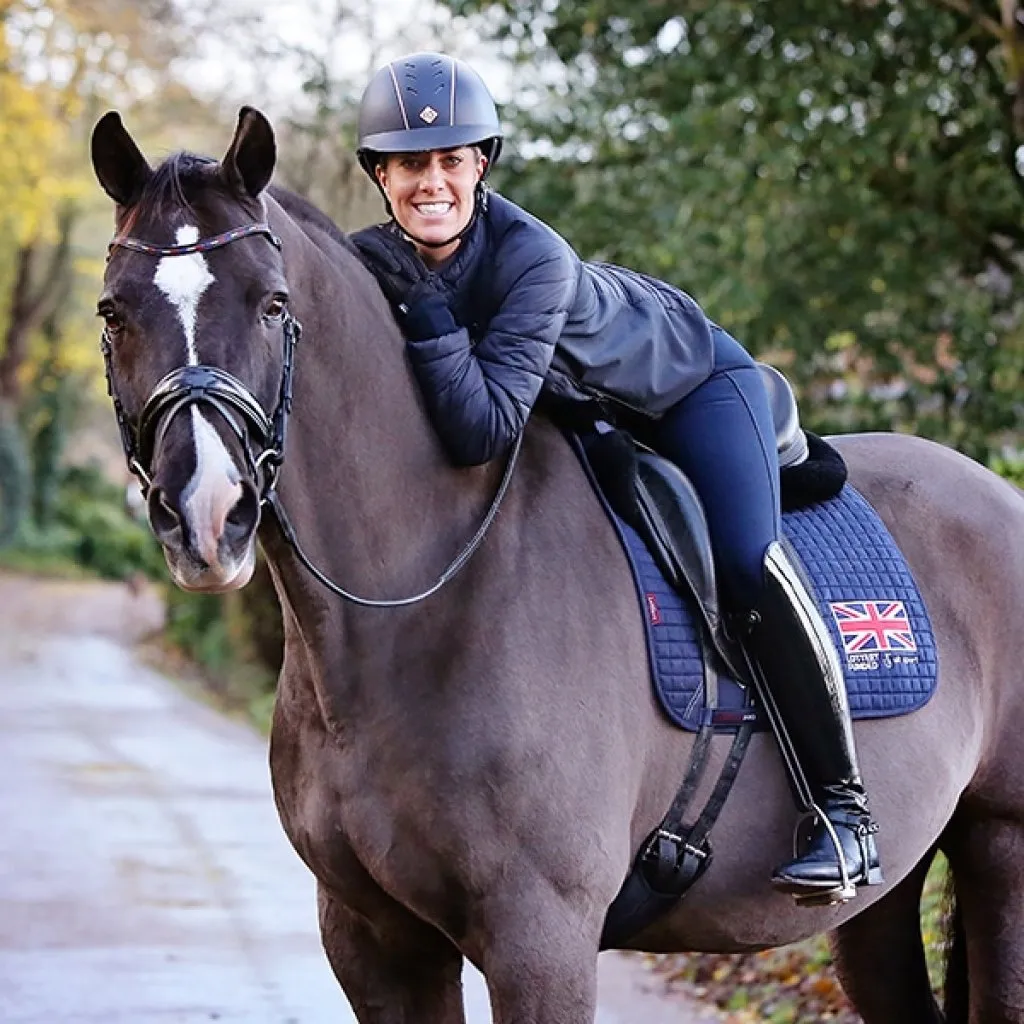 Charles Owen AyrBrush Pinstripe Riding Helmet: Unparalleled Style