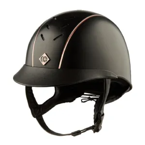 Charles Owen AyrBrush Pinstripe Riding Helmet: Unparalleled Style