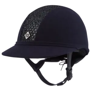 Charles Owen SP8 Plus Riding Hat - Navy Sparkle