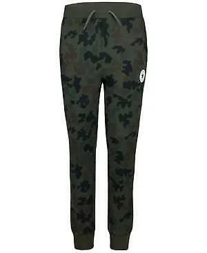 Converse Junior Boys Signature Chuck Camo Jog Pants, Size Small