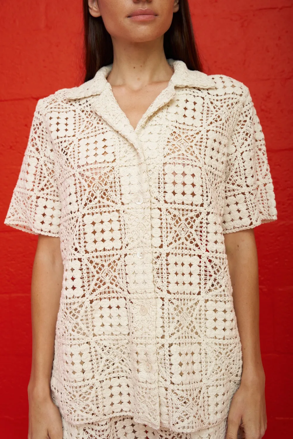 Crochet Beach Unisex Top