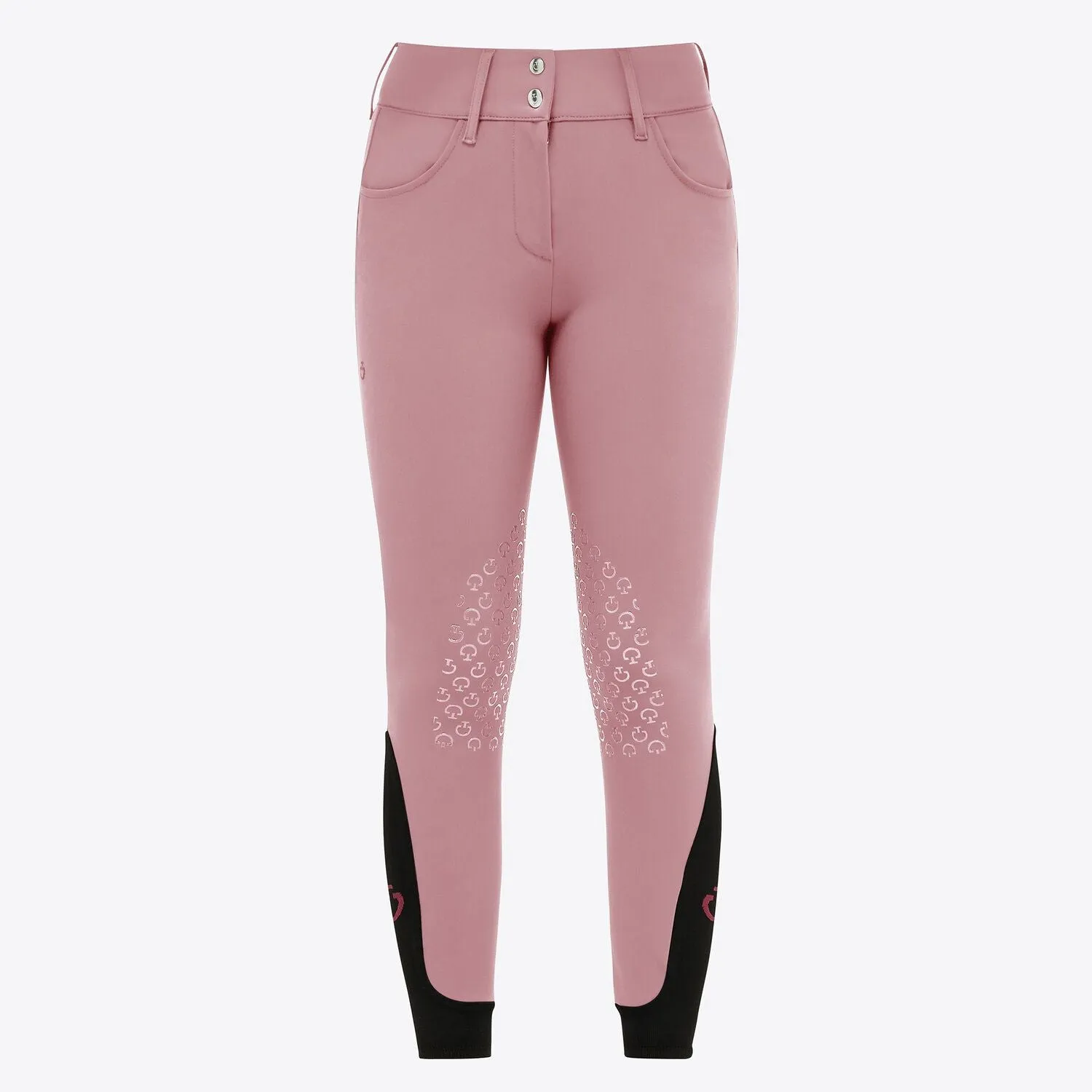 CT Women's American Breeches with Knee Grip Dusty Pink