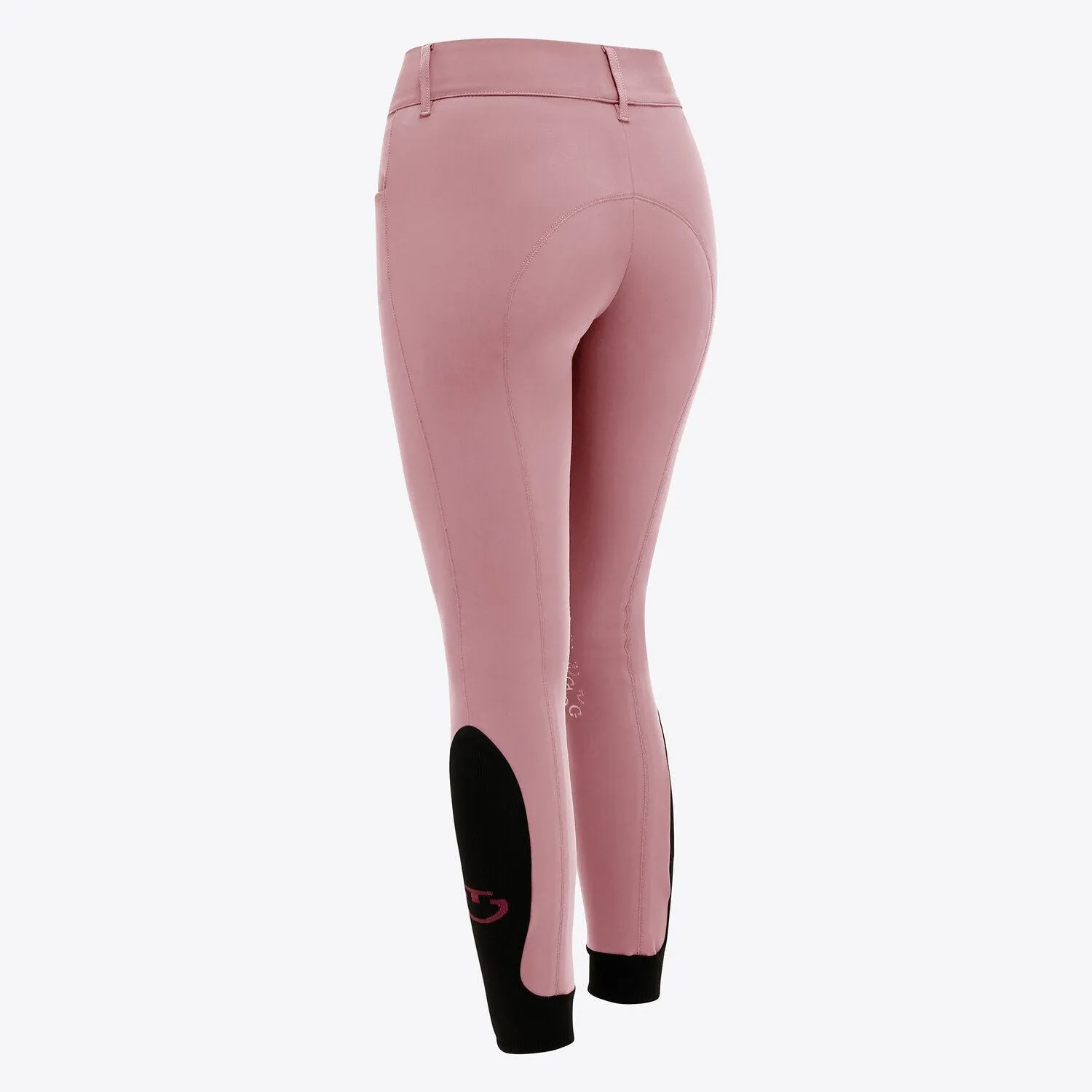 CT Women's American Breeches with Knee Grip Dusty Pink