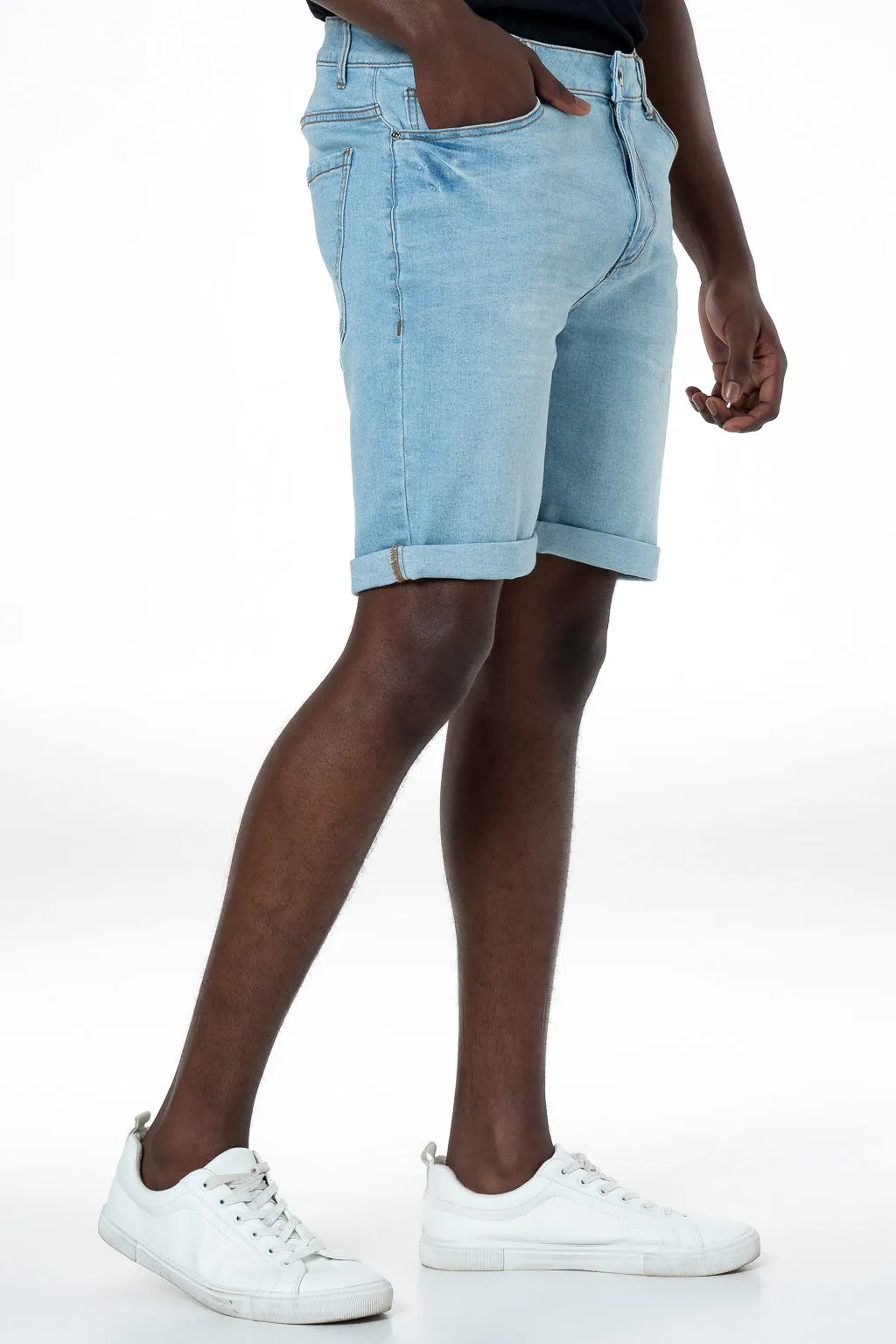 Denim Shorts _ 142558 _ Light Wash