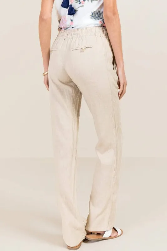 Drawstring Linen Pants