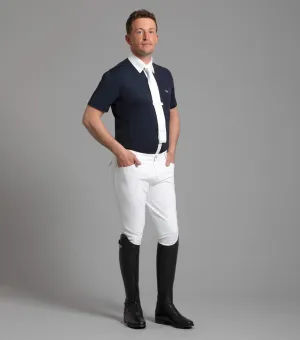 Emilio Men's Gel Knee Competition Breeches White