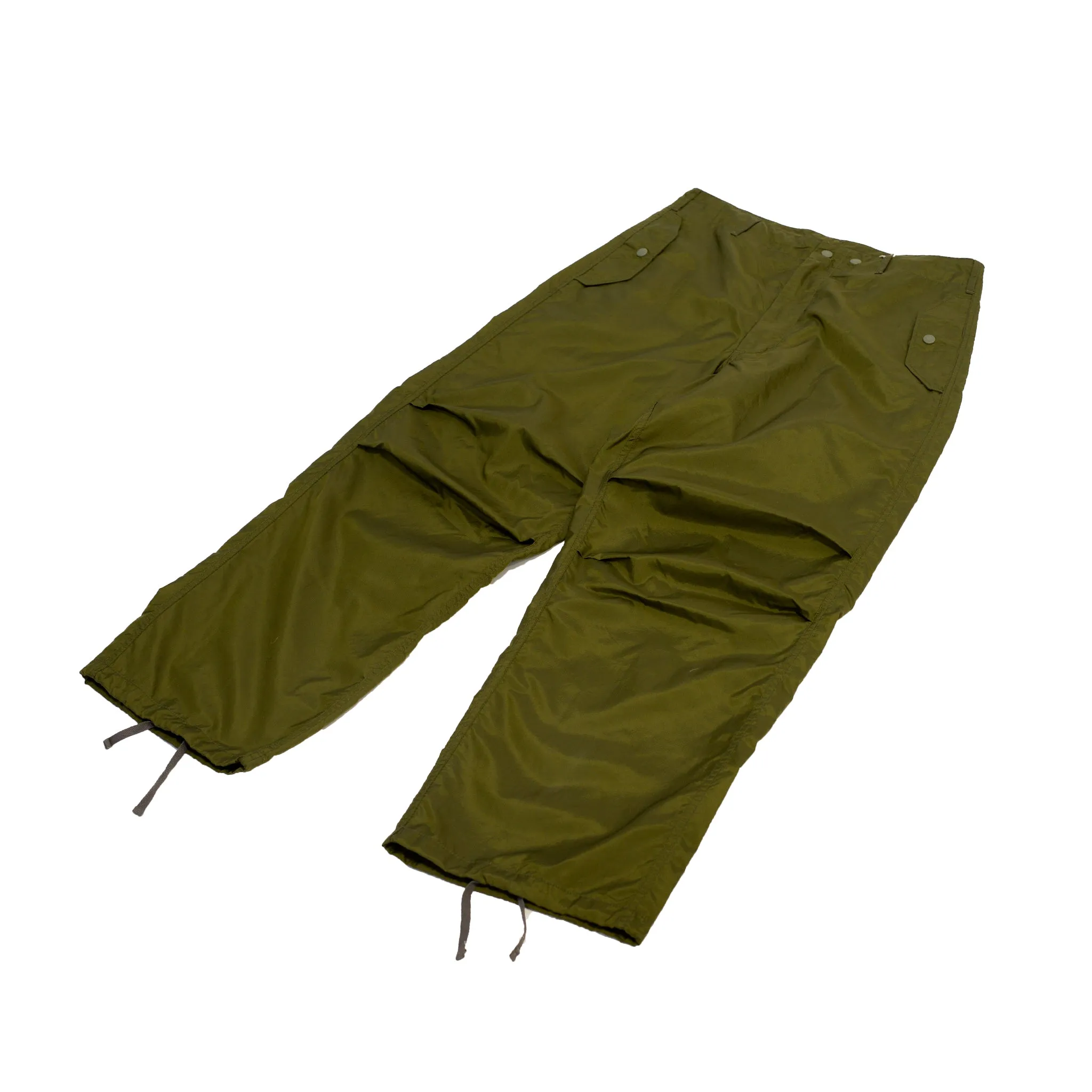 Engineered Garments Over Pant Olive Nylon Ripstop