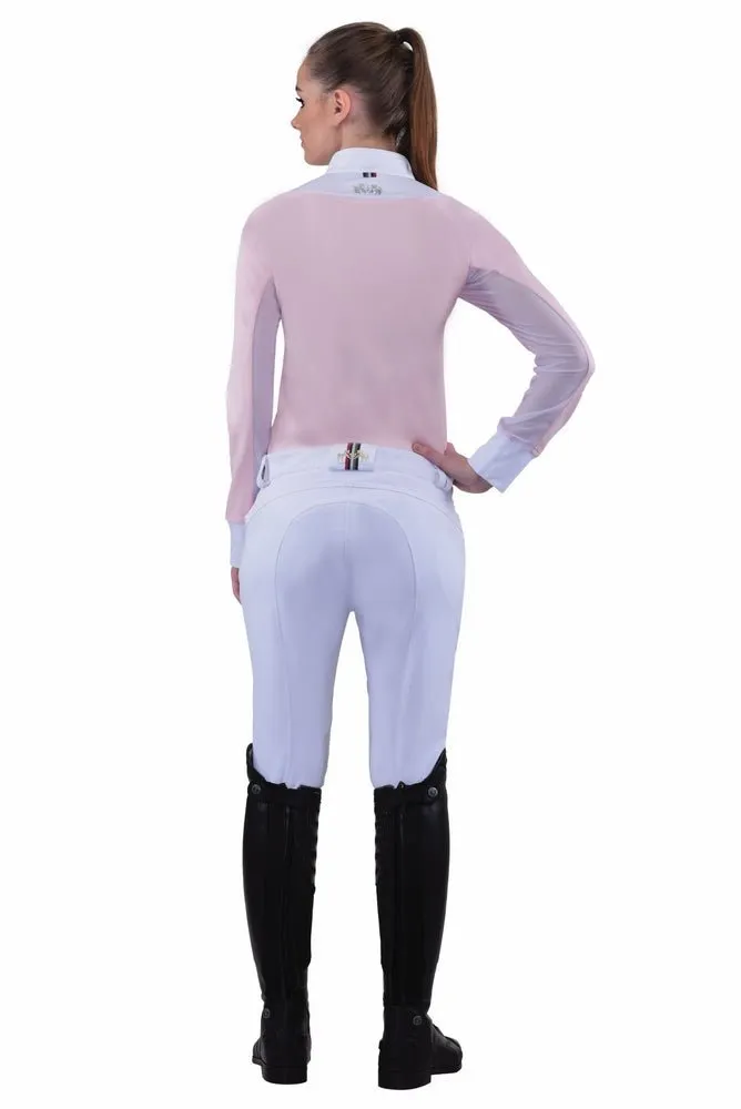 Equine Couture Ladies Sarah Silicone Knee Patch Breeches