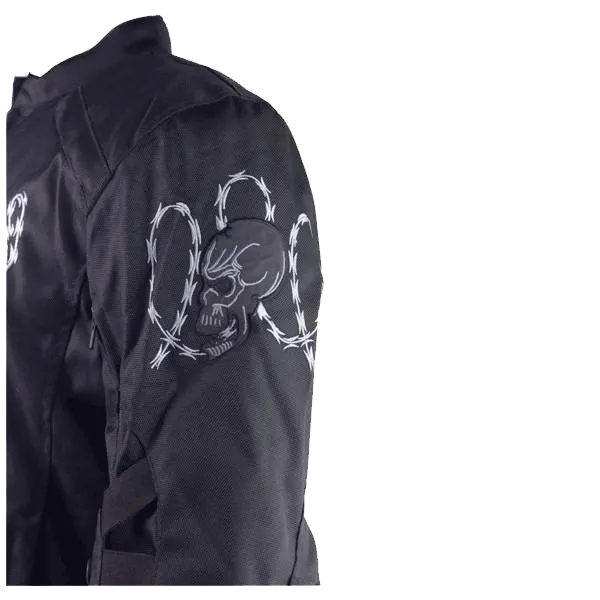 HMM1501 Armored Jacket with Reflective Skulls