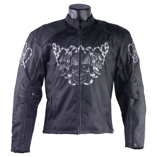 HMM1501 Armored Jacket with Reflective Skulls