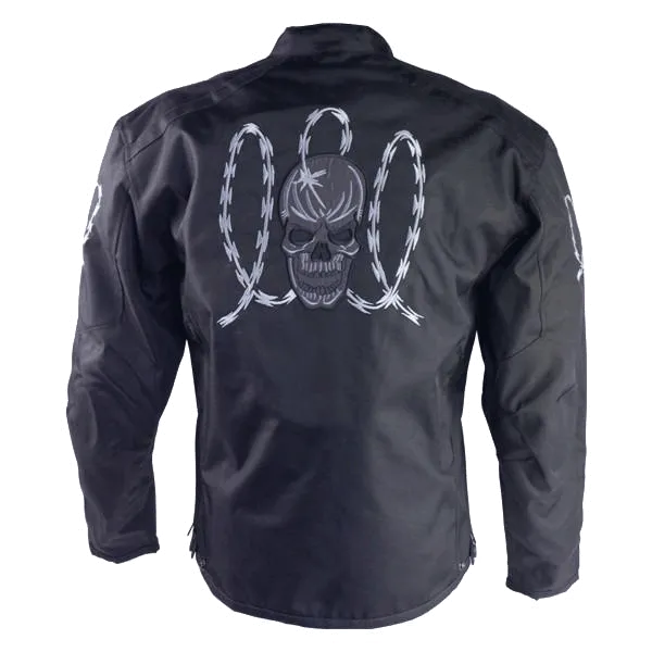 HMM1501 Armored Jacket with Reflective Skulls