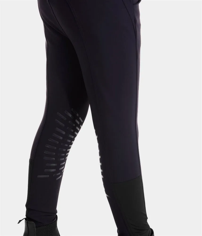 Horse Pilot X-Design Boys Knee Grip Breeches - Dark Night