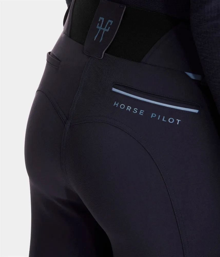 Horse Pilot X-Design Womens Knee Grip Breech - Dark Night