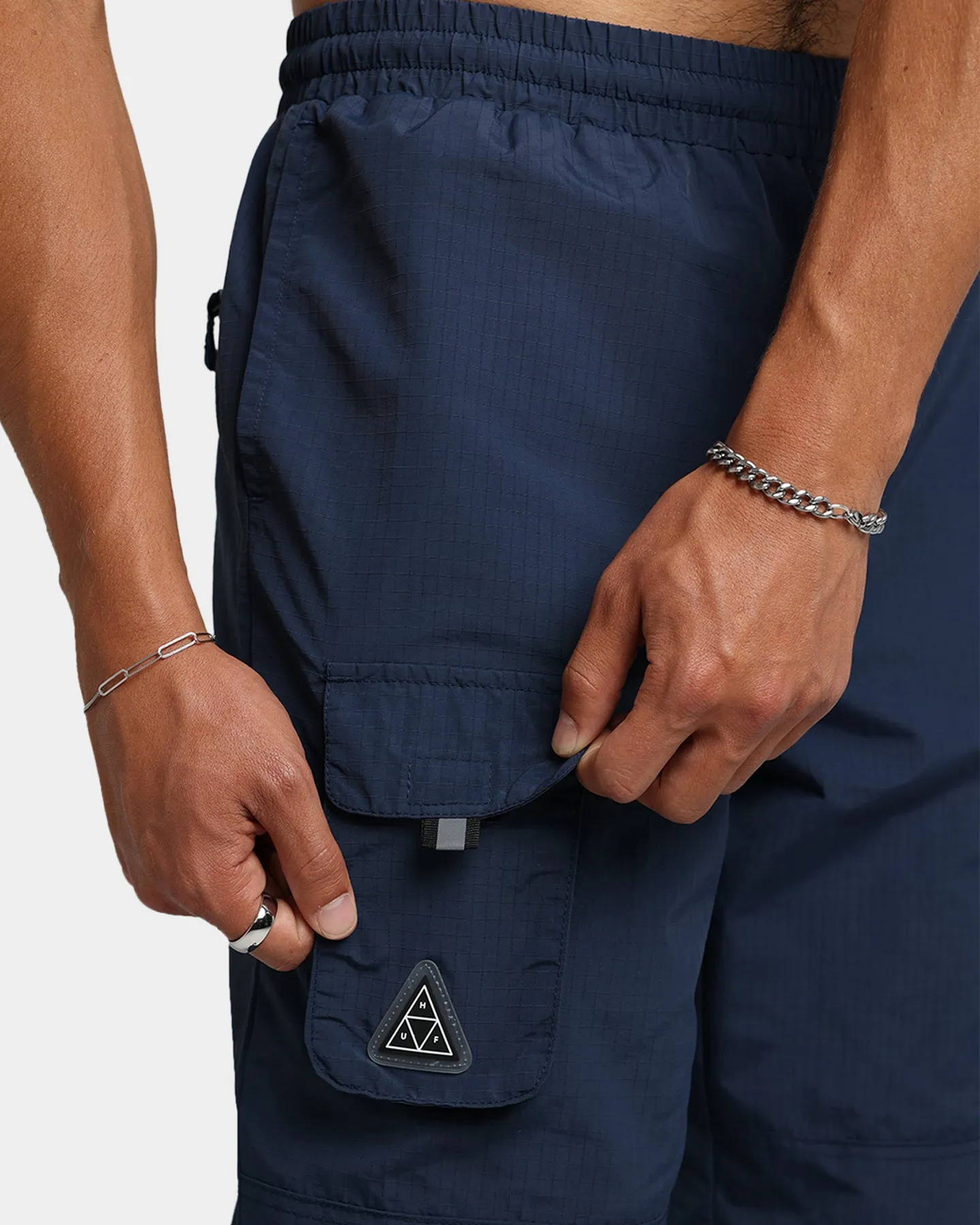 HUF Cinch Tech Pants Navy