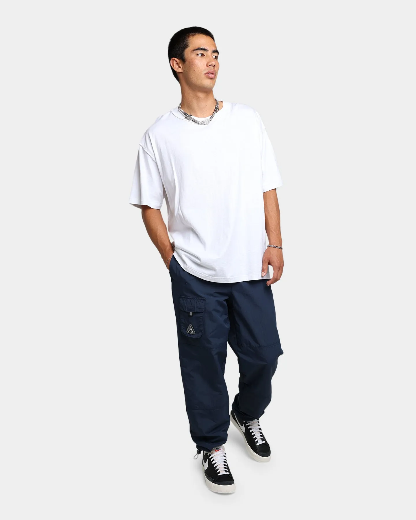 HUF Cinch Tech Pants Navy