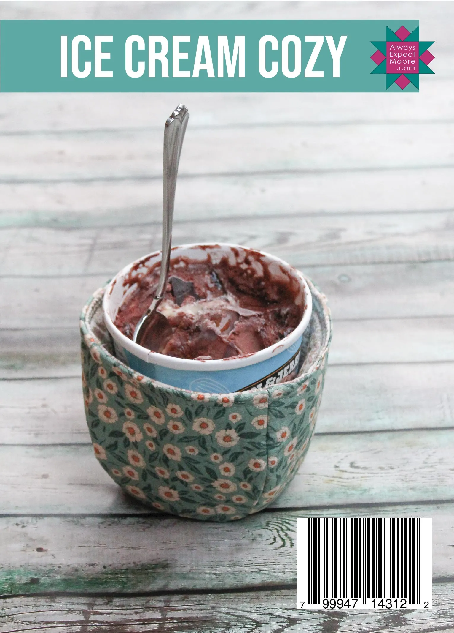 Ice Cream Cozy - Printed Pattern