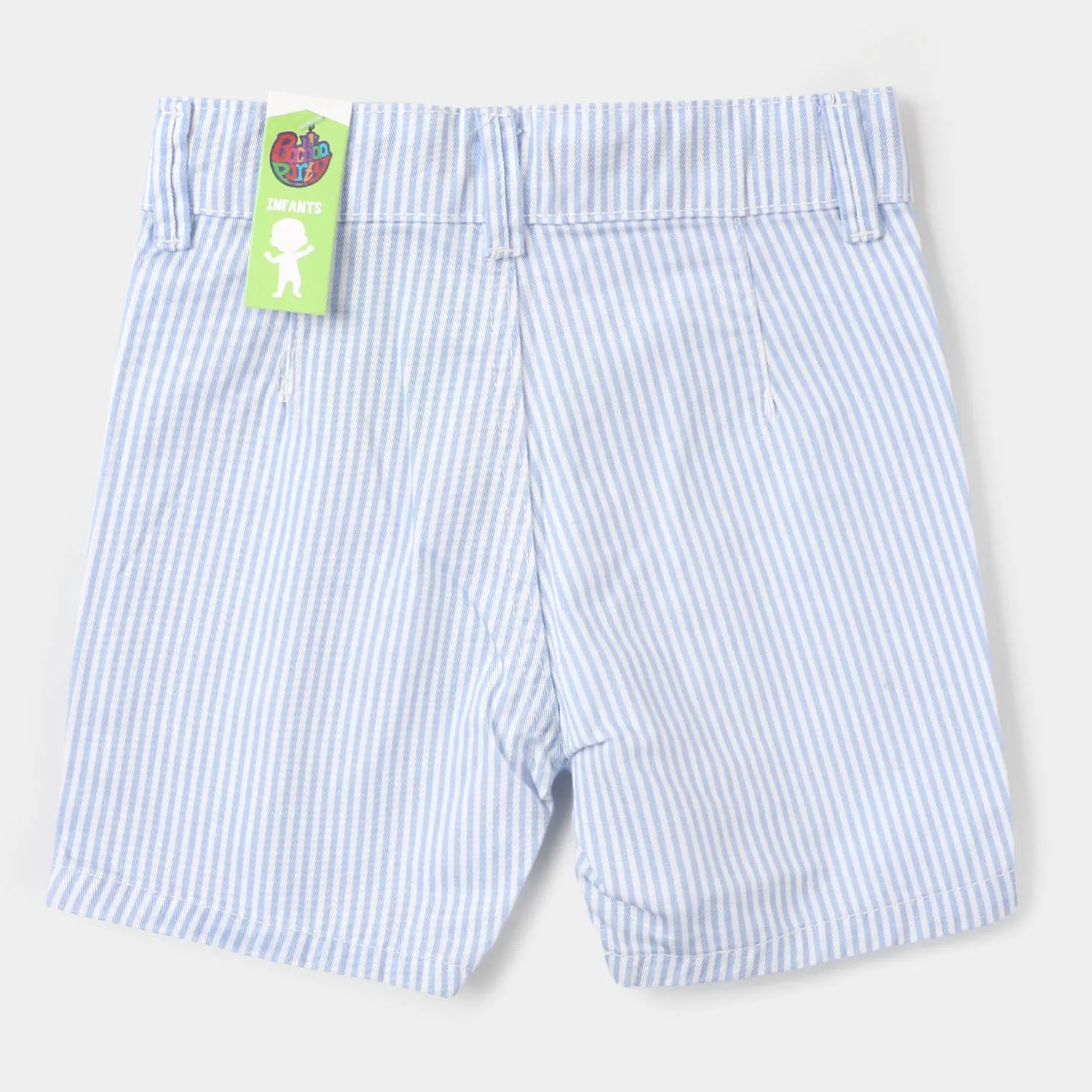 Infant Boys Cotton Short Stripes - B/Stripe