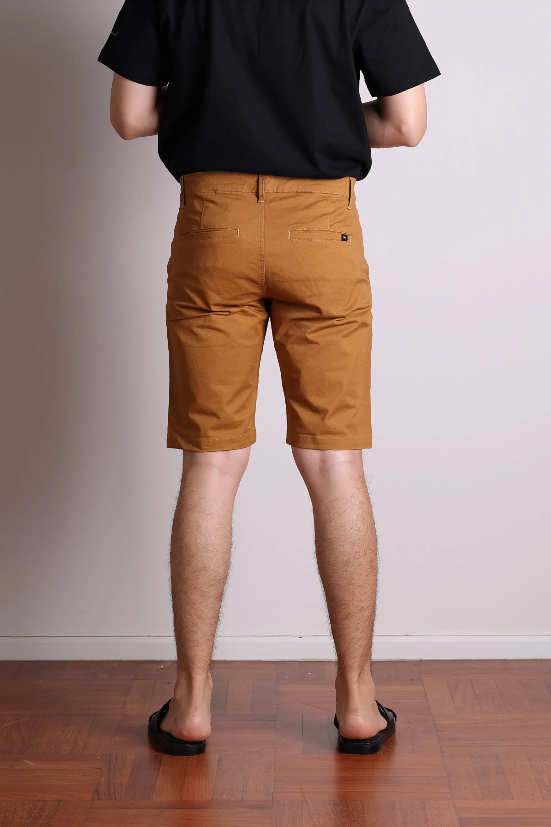 Jack Russel - Men Shorts - Klassik JS-217/YL Slim Fit Yellow Mastard