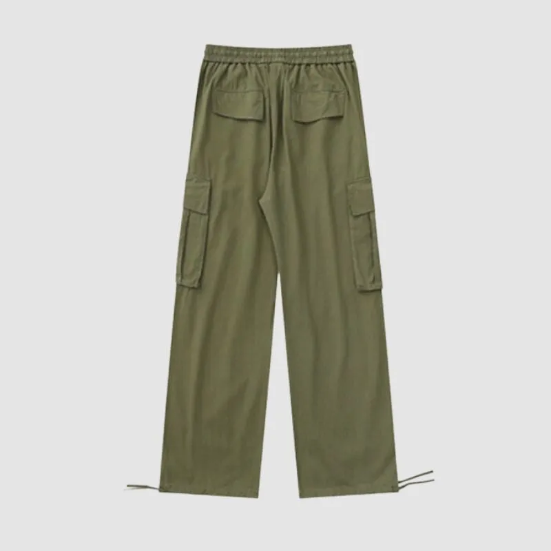 Japanese Style Side Pocket Cargo Pants