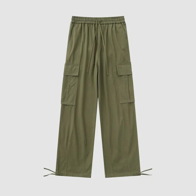 Japanese Style Side Pocket Cargo Pants