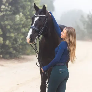 Kimberly Full Seat Breeches - Emerald Green