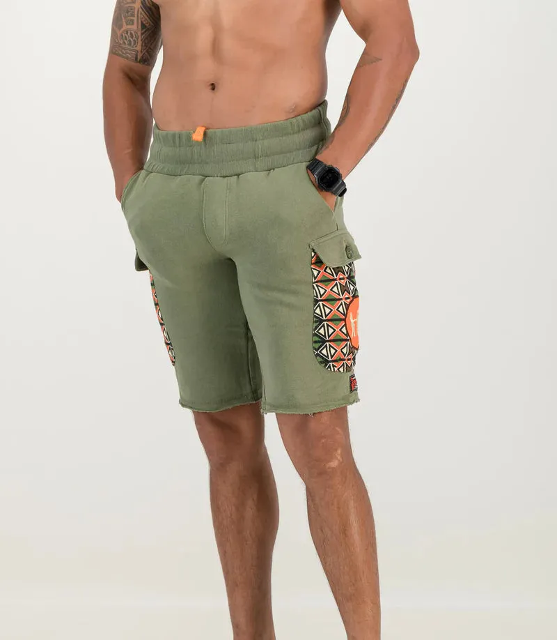 Magents Olive Shorts