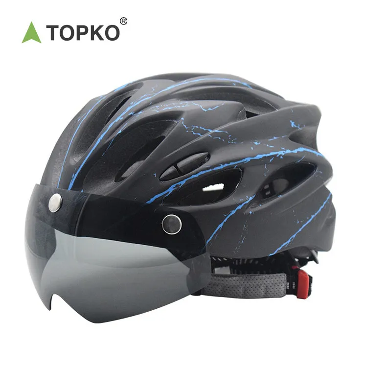 Magnetic Goggles Riding Helmet