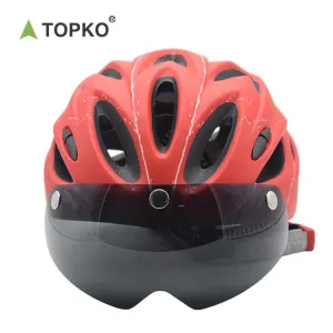 Magnetic Goggles Riding Helmet