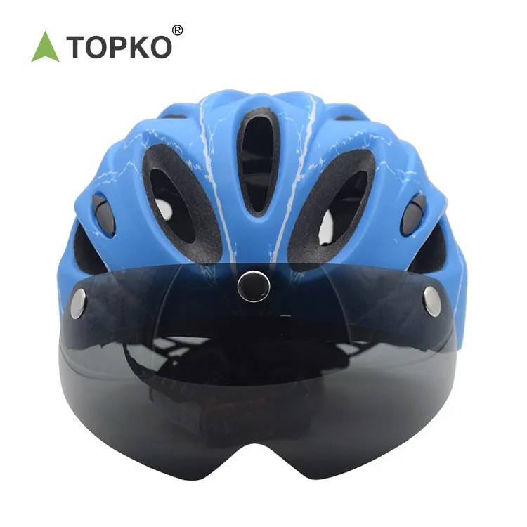 Magnetic Goggles Riding Helmet