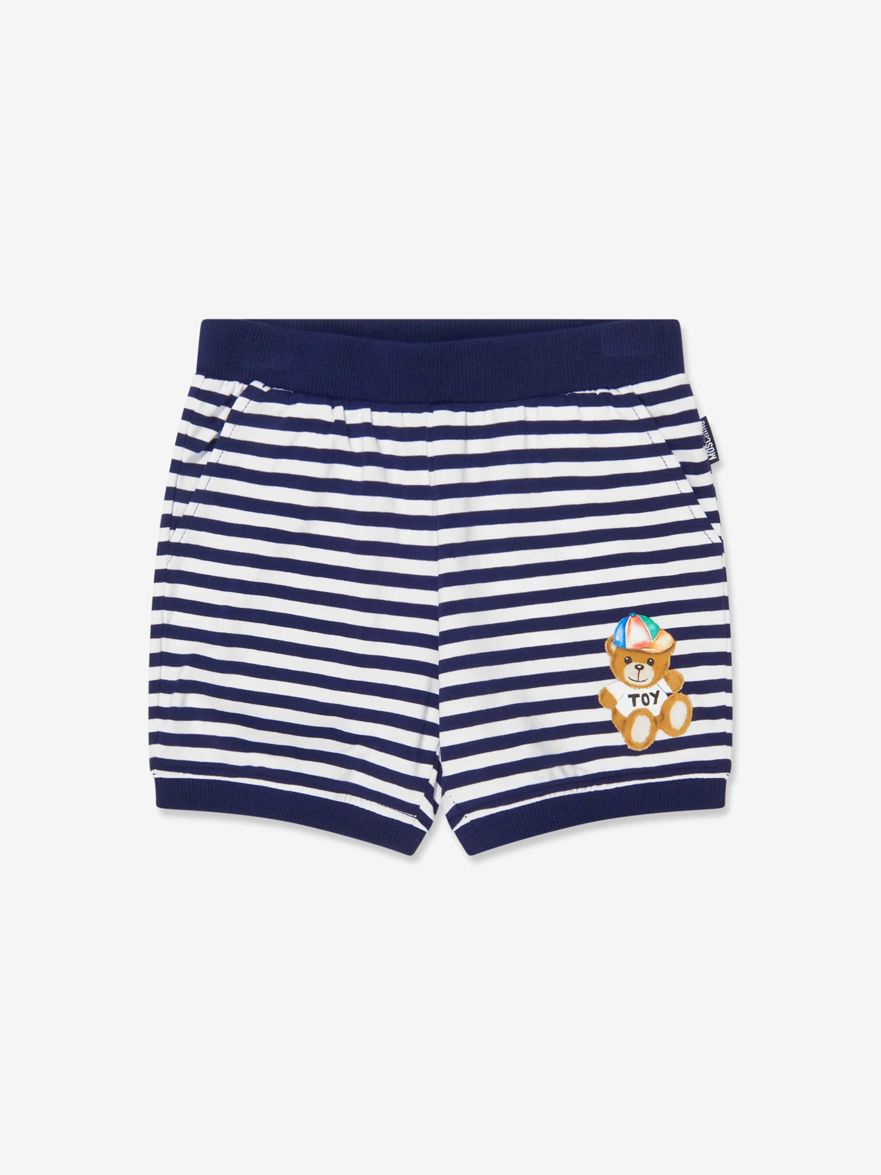 Moschino Baby Boys Tank Top And Shorts Set in Navy