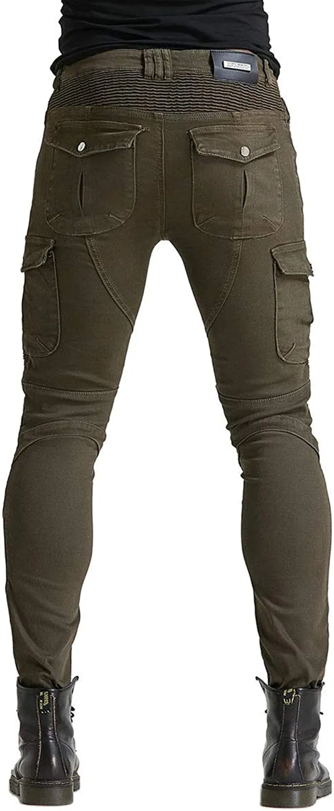 Motorcycle Riding Pants Denim Jeans Protect Pads Equipment