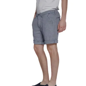 Navy Double-Faced Piqué Cotton Bermuda Shorts - Mason's