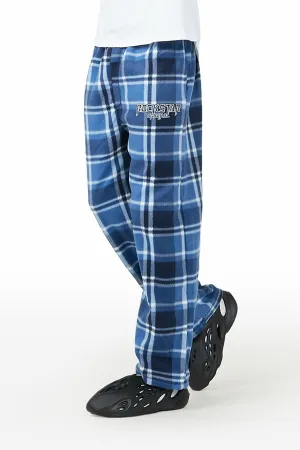 Nigel Blue Plaid Pajamas