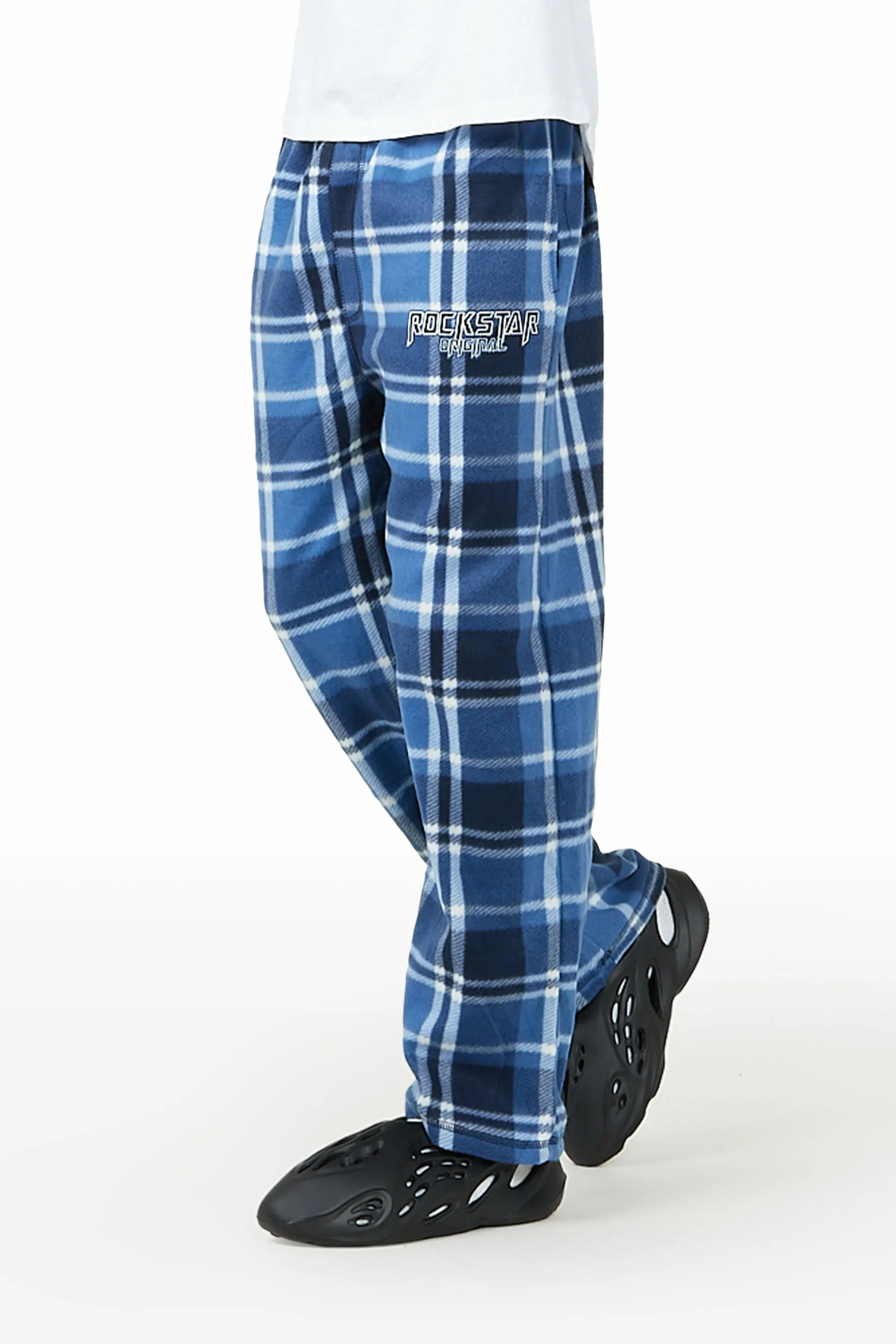 Nigel Blue Plaid Pajamas